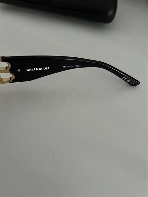 Balenciaga Dynasty Rectangular Sunglasses Gem