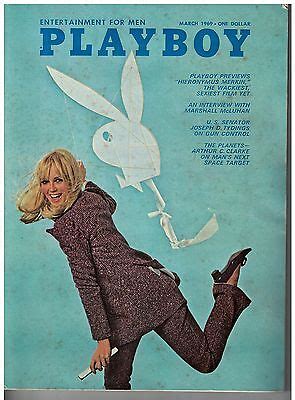 March 1969 Issue Of Playboy With Joan Collins In Hieronymus Merkin EBay