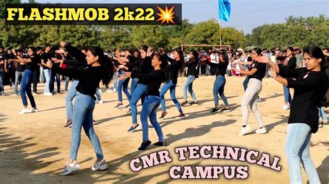 Flashmob Cmr Technical Campus Akriti Club Youtube