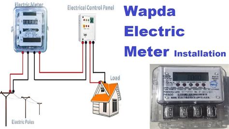 How To Wire Install A Phase Kwh Energy Meter Nec Iec Off