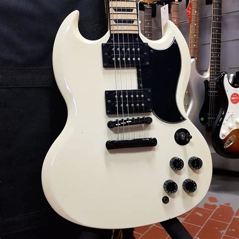 Epiphone Sg G 400 Custom Shop Limited Edition Alpine White Reverb