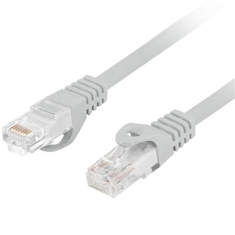 Ethernet Network Cable Utp Lanberg Cat Gray Gbps Cm Cablematic