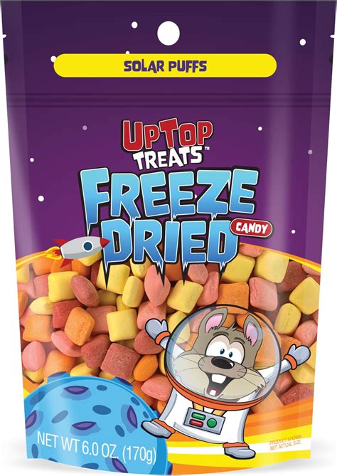 Sour Solar Puffs Freeze Dried Hard Candy Sour Flavors