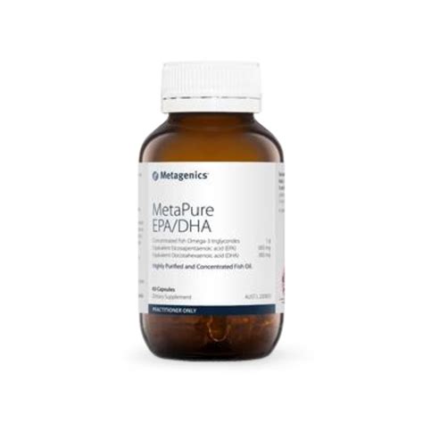 Metagenics MetaPure EPA/DHA 60 capsules – Betahealth