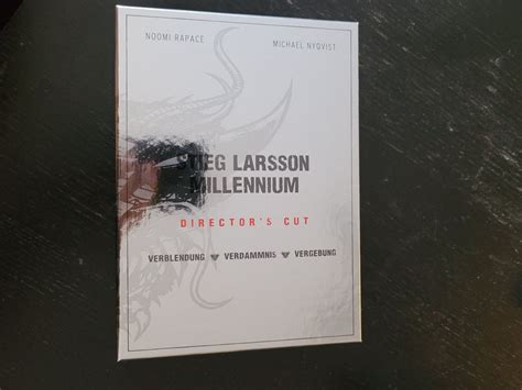 Stieg Larsson Millenium Directors Cut Trilogie Noomi Rapace Kaufen