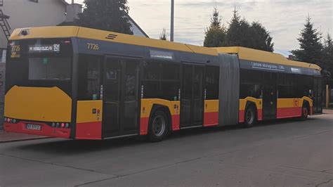 Linia 191 Solaris Urbino 18 IV CNG 7726 MZA Warszawa YouTube