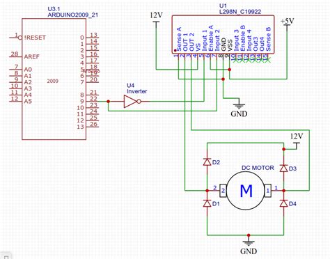 arduino -如何使用单个PWM引脚与h桥IC (L298N)接口-电气工程堆栈交换