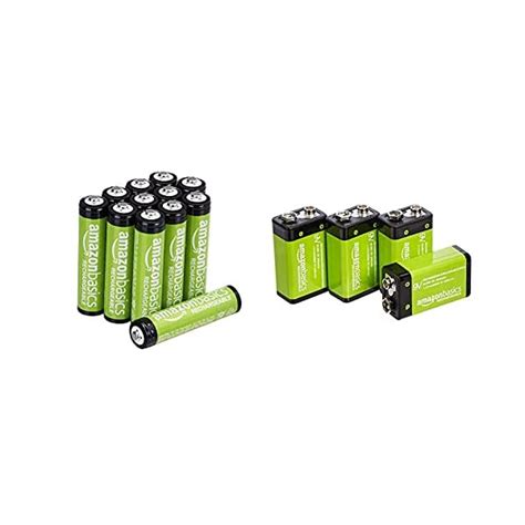 Amazon Basics Pile Rechargeable V Cell Mah Ni Mh Lot De