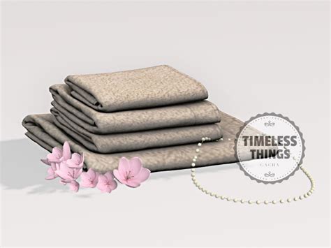 Second Life Marketplace Bee Designs Bathroom Decor Gacha Towels 2