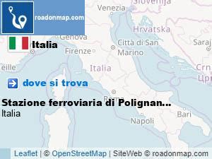 Dove Si Trova Stazione Ferroviaria Di Polignano A Mare Puglia Italia