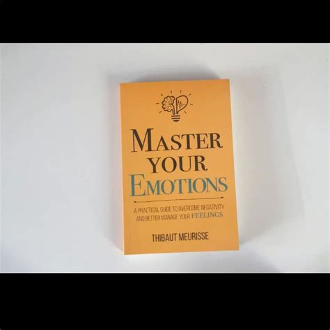 Master Your Emotions By Thibaut Meurisse A Practical Guide To Overcome Negativity And Better