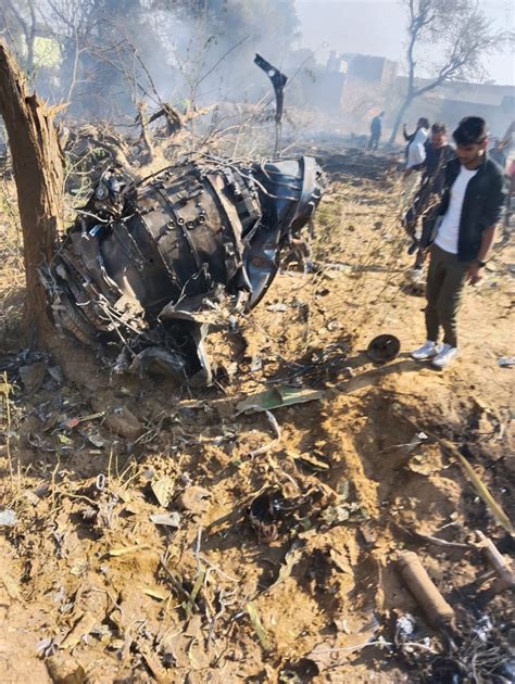 Sukhoi 30 And Mirage Aircraft Crash Near Mps Morena Wreckage Found