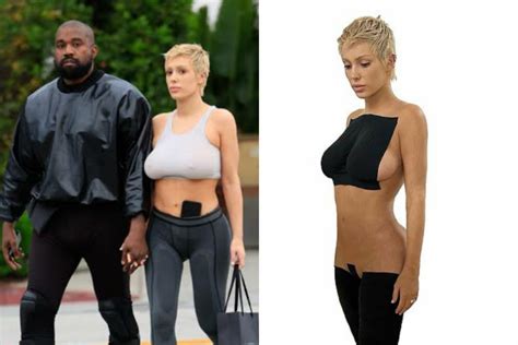 Kanye West Wife Bianca Censori Flaunts Nearly Naked Yeezy Designs The