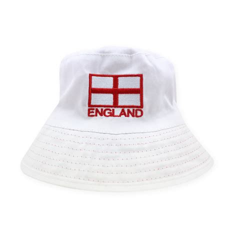 REVERSIBLE England Football Cricket Summer Sun Bucket Hat World Cup ...