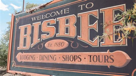 The Bisbee Table Menu