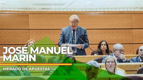 Intervención De JosÉ Manuel MarÍn En El Pleno Del Senado Del 26 De