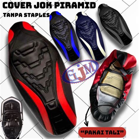 Jual Cover Jok Motor Seat Pelindung Jok Motor Piramid Pakai Karet