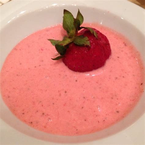 Disney Recipe Strawberry Soup From 1900 Park Fare Doctor Disney