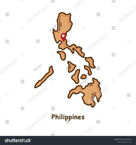 Philippine Map Drawing