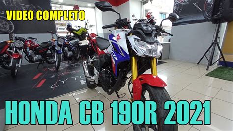 HONDA CB190R AÑO 2022 REVIEW FICHA TÉCNICA VELOCIDAD MÁXIMA