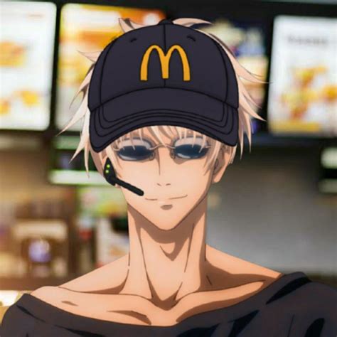 Anime Meme Funny Anime Pics Otaku Anime Mcdonalds Jujutsu Anime