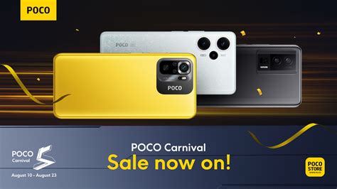 Bersedia Untuk Poco Carnival Mega Sale Bagi Meraikan Ulang Tahun Ke