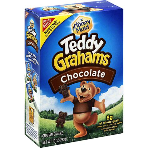 Teddy Grahams Graham Snacks, Chocolate | Crackers | Reasor's