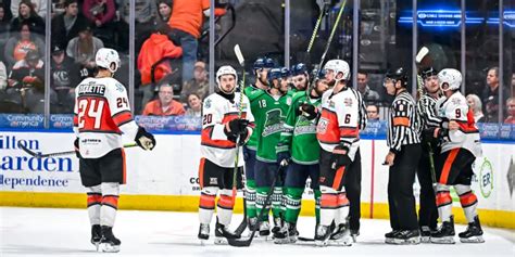 Echl Kelly Cup Final Game Lineups Florida Everblades Vs Kansas