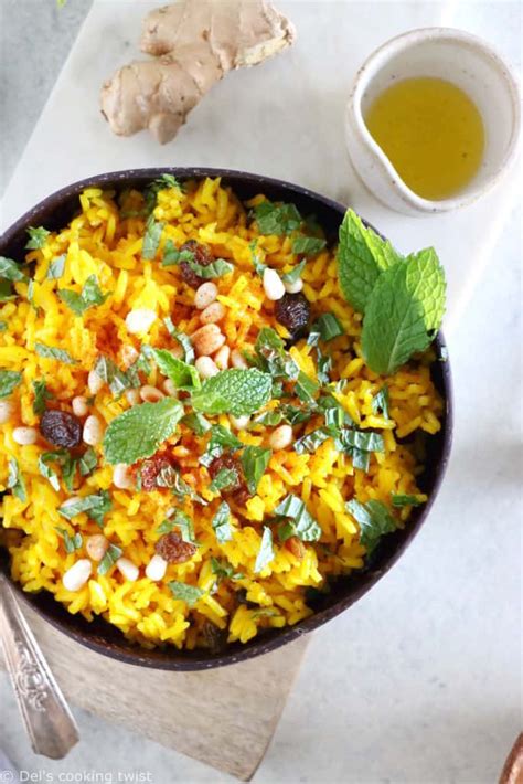 Riz basmati parfumé au curcuma Del s cooking twist