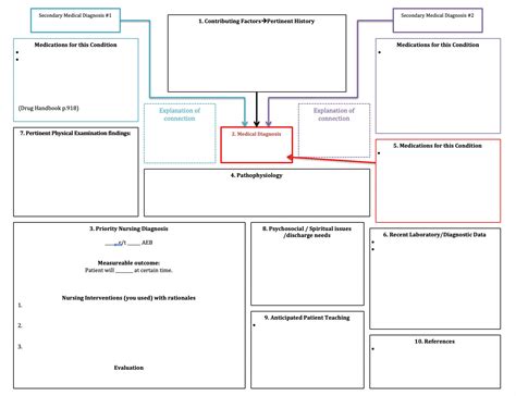 Drug Concept Map Template