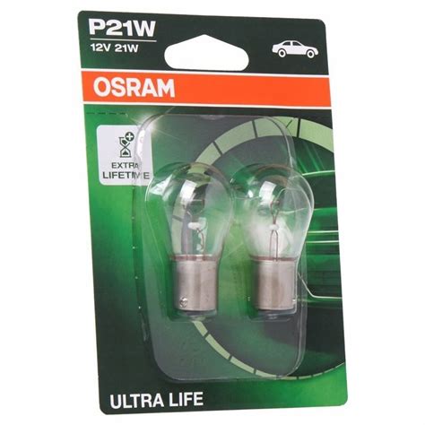 Żarówki OSRAM Ultra Life P21W BA15S 12V 21W 7506ULT 02B za 12 99 zł z