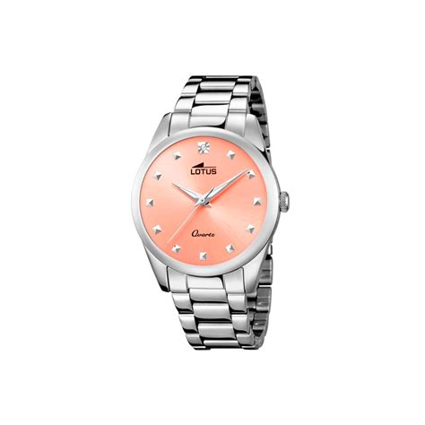 Reloj Lotus Mujer Trendy Acero Esfera Rosa 181422 Joyerías Sánchez