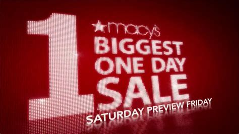 Macy S Biggest One Day Sale Tv Spot Ispot Tv