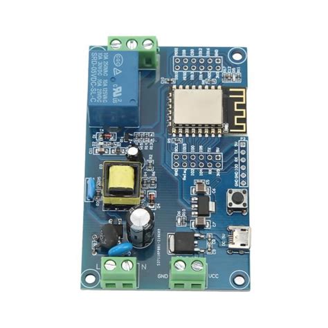 ZJCHAO Carte De Relais ESP8266 Module De Relais Simple WIFI Carte De