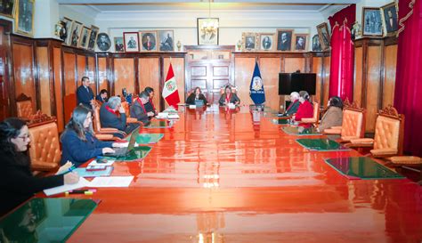 Presidenta De La Corte De Cusco Recibió La Visita De La Unidad Del Equipo Técnico Institucional