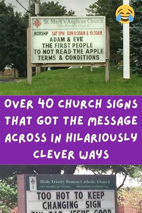 Over 40 Church Signs That Got The Message Across In Hilariously Clever