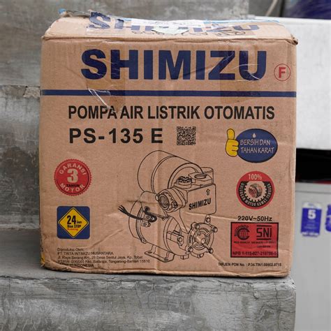 Jual Shimizu Ps E Pompa Air Sumur Dangkal Otomatis Garansi Resmi