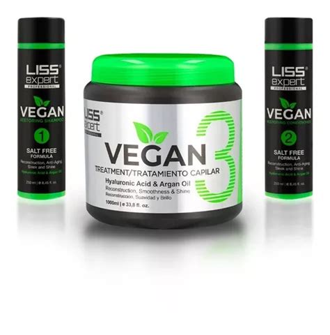 Liss Expert Set Alisado Vegano X Sh X Ac X