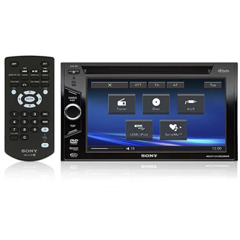 XAV 60 Sony Double DIN 6 1 TFT LCD Touchscreen Monitor W DVD