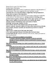 Module Seven Lesson One Notes Outline Pdf Module Seven Lesson One