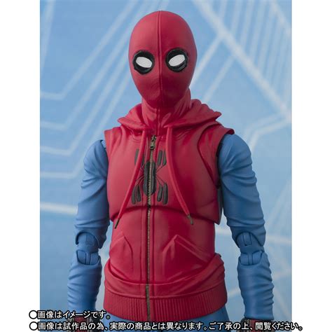 Spider Man Homecoming SH Figuarts Homemade Suit Spider Man And Iron