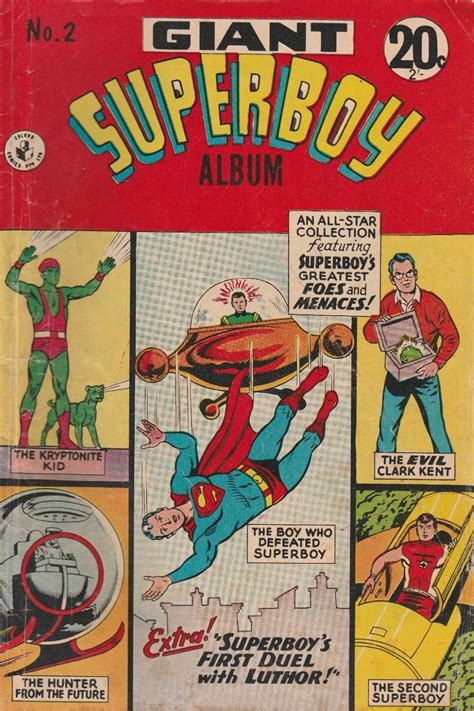 AusReprints Superboy Colour Comics 1950 Series 80