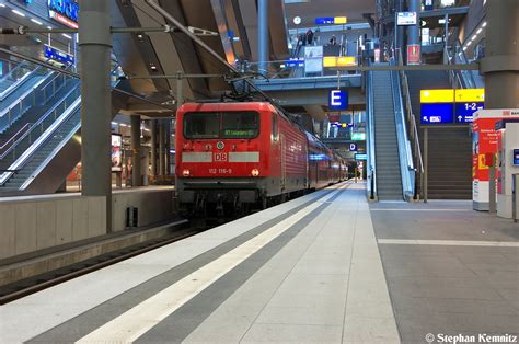 Mit Dem Re Re Von Berlin Hbf Tief Nach Falkenberg