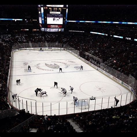 Nice Shot Of The Ducks Game Like A Pro Ducks Hockey Seat View