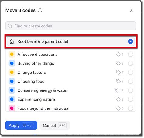 Creating Categories And Subcodes Atlas Ti Windows Quick Tour