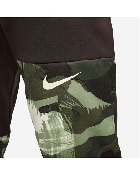 Pantalon De Survetement Homme Nike M Nk Tf Pant Taper Camo Noir Sport