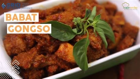 Resep Babat Gongso Khas Semarang Enak Buangett YouTube