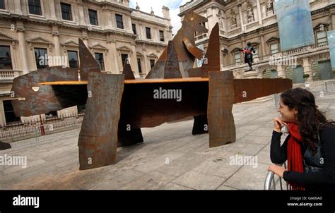 New Chapman Brothers Sculptures Stock Photo Alamy