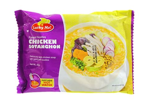 Lucky Me Instant Noodle Chicken Sotanghon 40g Srs Sulit