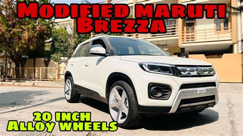 Modified Maruti Brezza Inch Alloy Wheels New Model Brezza